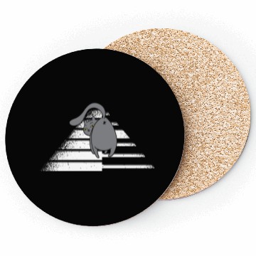 Discover Piano Cat Musician Musical Instrument Pianist Coasters