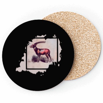 Discover Antelope Painting Coasters