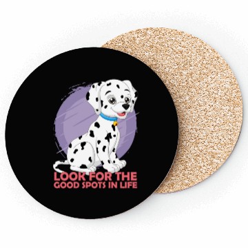 Discover Dalmatian Look For Goods Spots In Life Coasters