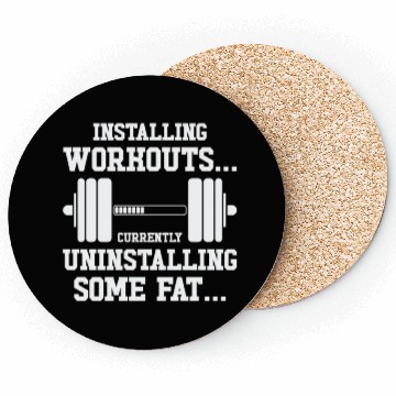 Discover Installing Workout Gym Lover Exercise Coasters