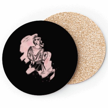 Discover Roses in the Shadow (Pink Shadow Lady) Coasters