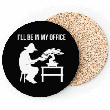 Discover Funny Bonsai Tree Design For Men Women Japanese Ga Coasters