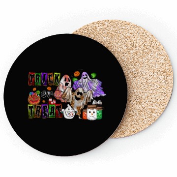 Discover Trick or Treat Coasters