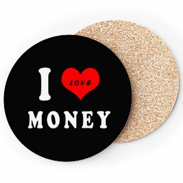 Discover I love money Coasters