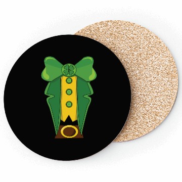 Discover Costume Saint Paddy Shamrock Saint Patrick Day Coasters