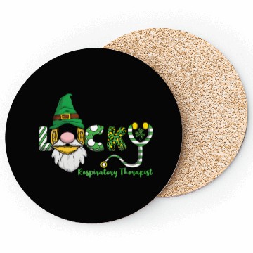 Discover Lucky Respiratory Therapist Saint Patricks Coasters