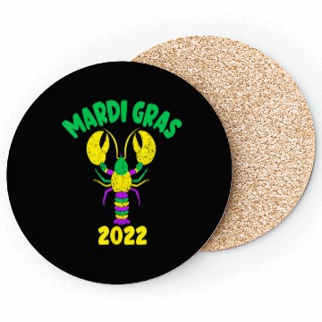 Discover Mardi Gras 2022 Mardi Gras Crawfish Outfit Women K Coasters