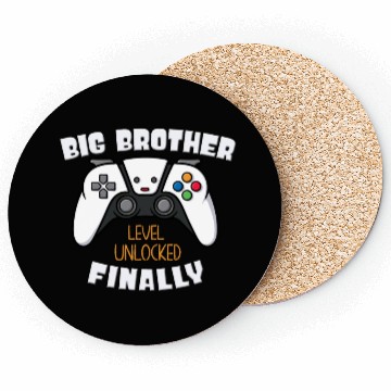 Discover Big Brother Finally Big Bro Gamer Promoted Son Coasters