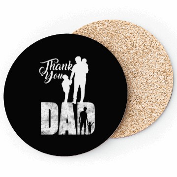 Discover Thank you dad Coasters