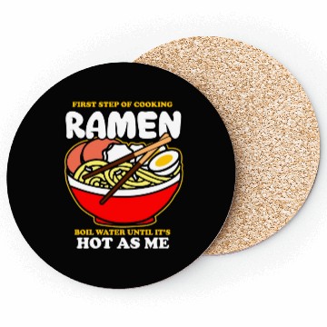 Discover First Step Of Cooking Ramen Coasters