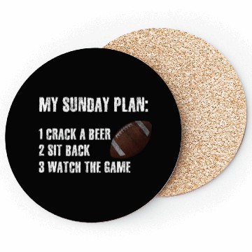 Discover My Sunday Plan Coasters