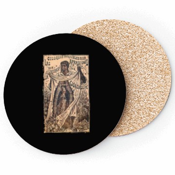 Discover St Juan Diego Our Lady of Guadalupe Vintage Mary C Coasters