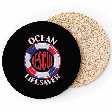 Discover Lifeguard Ocean Rescue Lifesaver Coasters