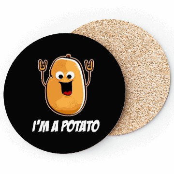 Discover I'm A Potato Sweet Potato Coasters