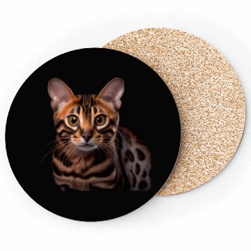 Discover Bengal Cat - A Sweet Gift Idea For All Cat Lovers Coasters