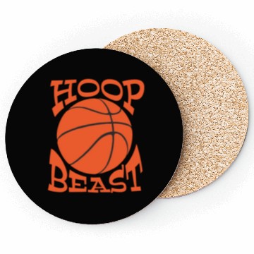 Discover Hoop Beast / slam dunk - funny basketball saying Coasters