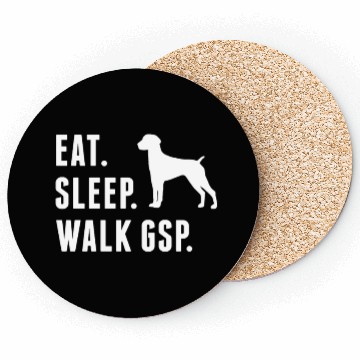 Discover Eat Sleep Walk German Shorthaired Pointer Coasters