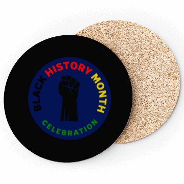 Discover black history month Coasters