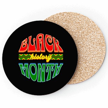Discover black history month Coasters