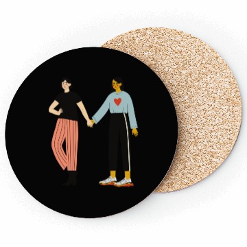 Discover lesbian lgbtq pride valentine day 2023 valentines Coasters