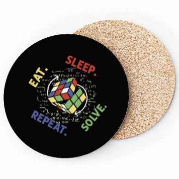 Discover Eat Sleep Solve Repeat Math Speed Cubing Genie Coasters