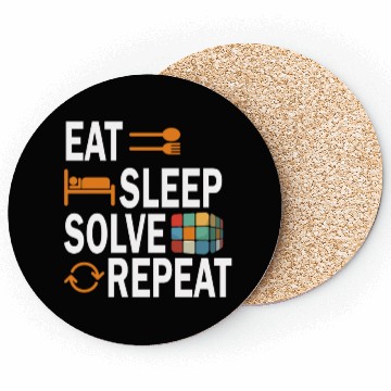 Discover Eat Sleep Solve Repeat Math Speed Cubing Genie Coasters