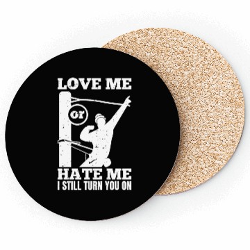 Discover Funny Electrical Lineman Saying Thank A Lineman Coasters