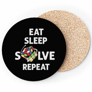 Discover Eat Sleep Solve Repeat Math Speed Cubing Genie Coasters