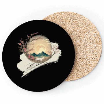 Discover Cherry Blossom Spring Japan Nature Coasters
