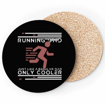Discover Funny Running For Men Dad Marathon Runner Coach Coasters
