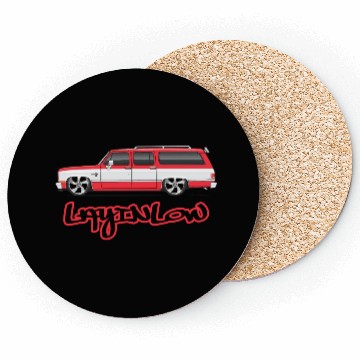 Discover layinlow Cardinal Red Coasters