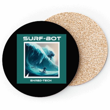 Discover Robot Ice Surf Coasters