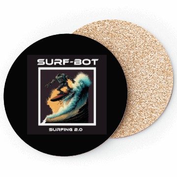 Discover Surfing Robot 2.0 Coasters