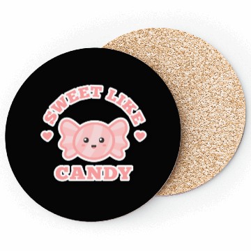 Discover Cute Sweet Like Candy Coasters