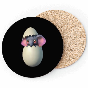 Discover Baby elephant hatch Coasters