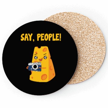 Discover Say People - Cheese Coasters