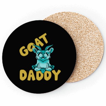 Discover Goat Daddy Owner Pet Lover Animal Coasters