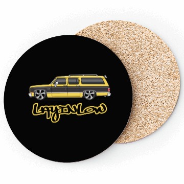 Discover layinlow Colonial yellow Coasters