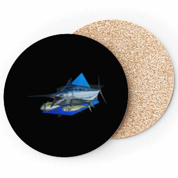 Discover Marlin Coasters Blue n Black