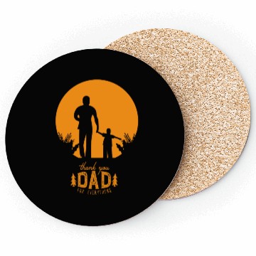 Discover Dad Thank You Coasters