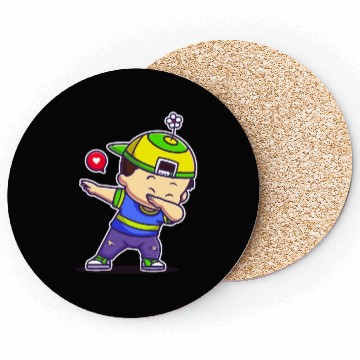 Discover Dabbing Boy Coasters