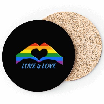Discover Love is Love 2 Coasters