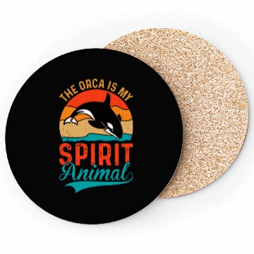 Discover The Orca My Spirit Animal Coasters