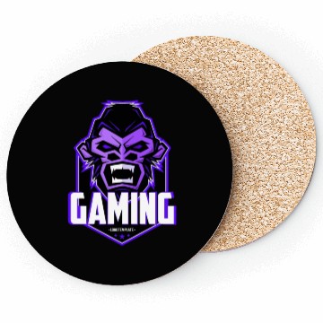 Discover Angry gaming monkey Coasters