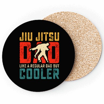 Discover jiu jitsu dad like a regular dad but cooler Coasters