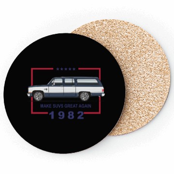 Discover 1982 Midnight Blue Coasters