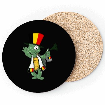 Discover Belgian Fan Turtle Coasters