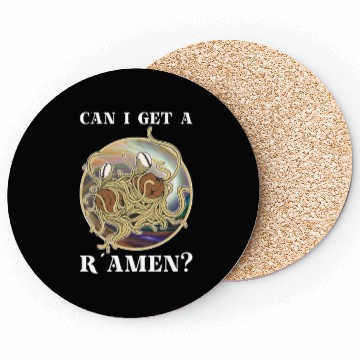 Discover Atheist Atheism Flying Spaghetti Pastafarianism Coasters