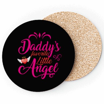 Discover Daddys Favorite Little Angel Coasters