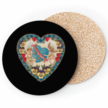 Discover Vintage Valentine's Day Coasters
